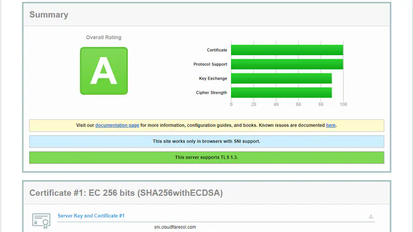 Cert Scanning with SSL Labs